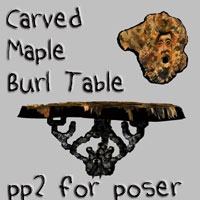 Carved Table