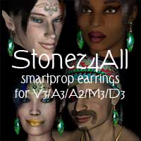 stonez earrings